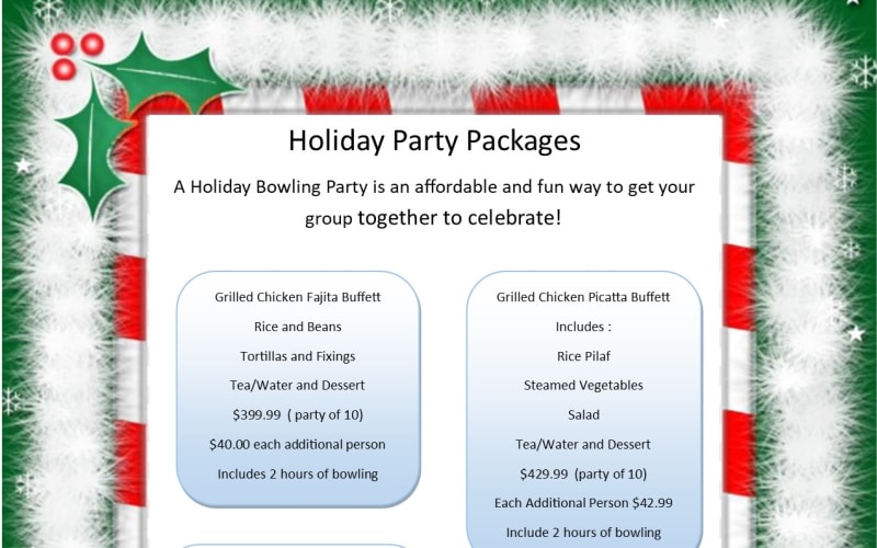 Fiesta Lanes Bowling Center, from its own website