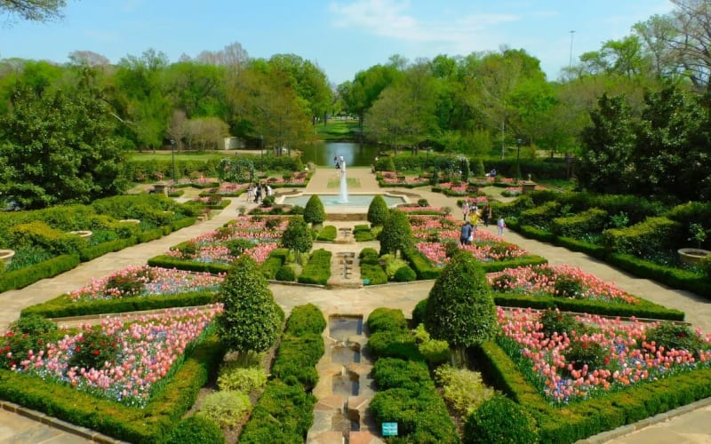 Fort Worth Botanic Garden, from its own website