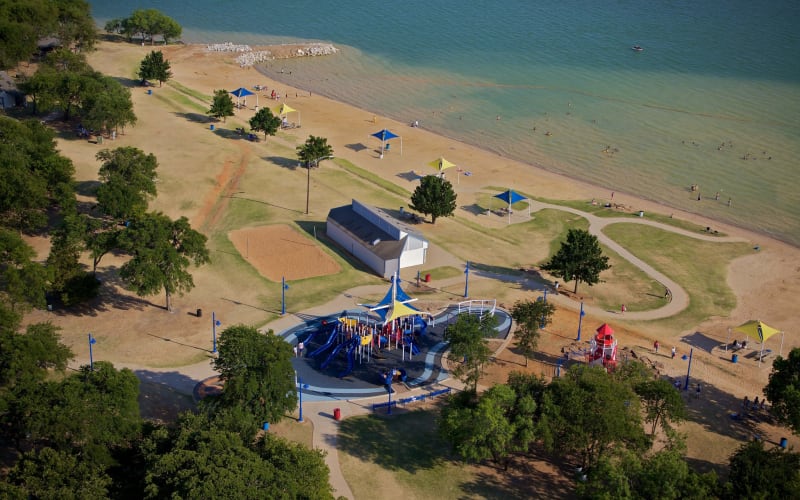 Lynn Creek Park at Joe Pool Lake, from its own website