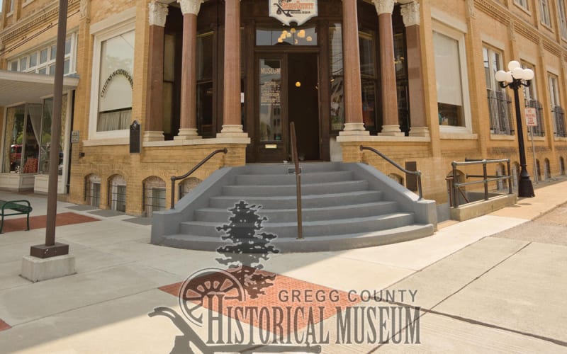 Gregg County Historical Museum, from its own website