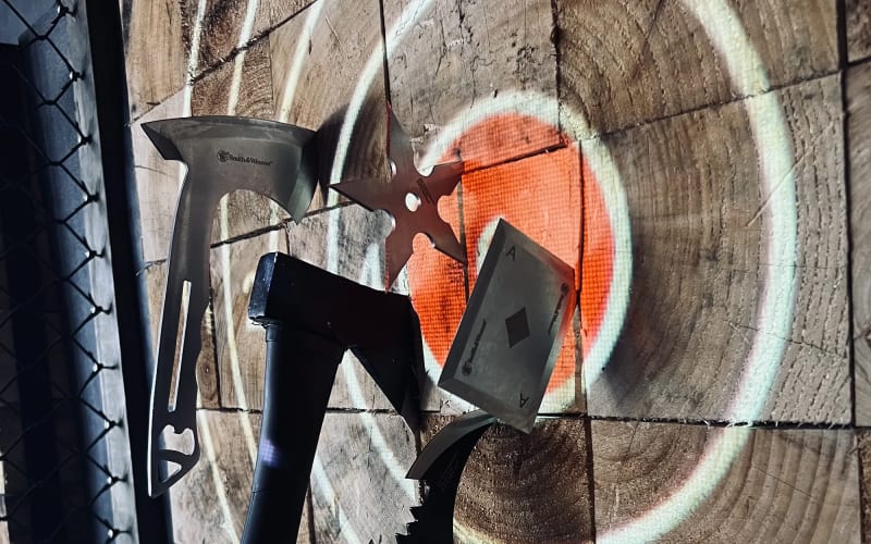 Axe Escape - Axe Throwing San Antonio, from its own website