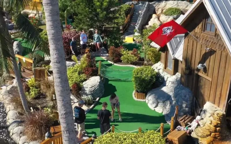 Smugglers Cove Adventure Golf, from its own website