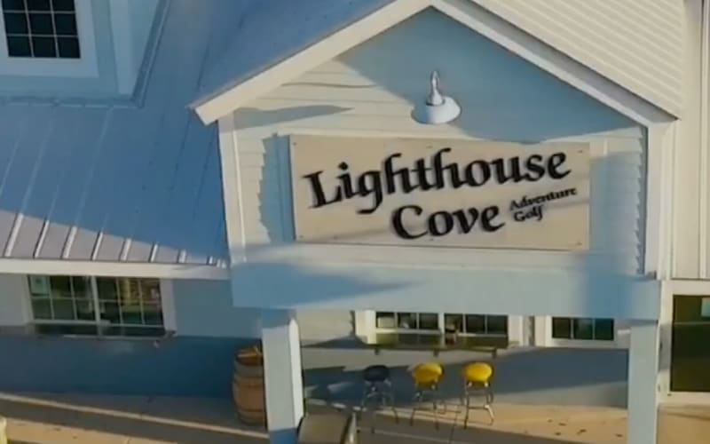Lighthouse Cove Mini Golf, from its own website