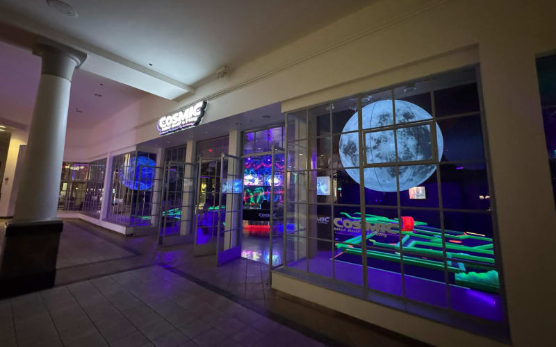 Cosmic Mini Golf & Play Gainesville, from its own website