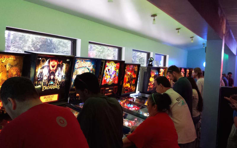 The Pinball Lounge, from its own website