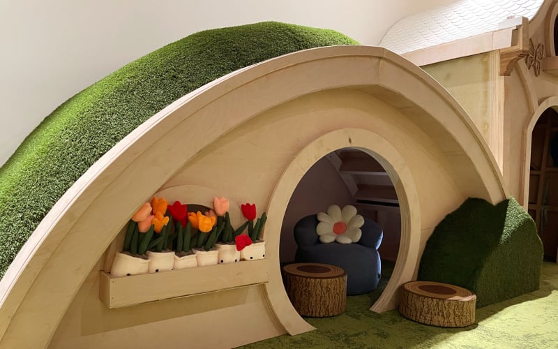 The Burrow Cafe and Play, from its own website