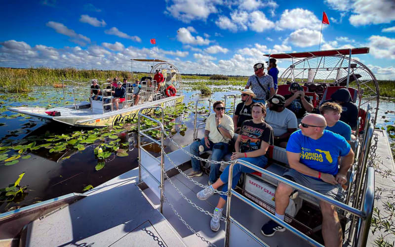 Crazy Gator Airboat Tours, from its own website