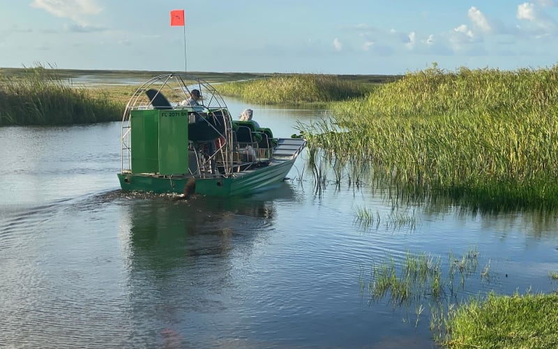 Everglades Airboat Tours Miami, from its own website