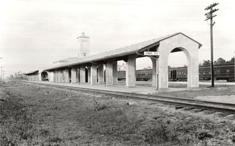 1927 Historic Venice Train Depot, from its own website