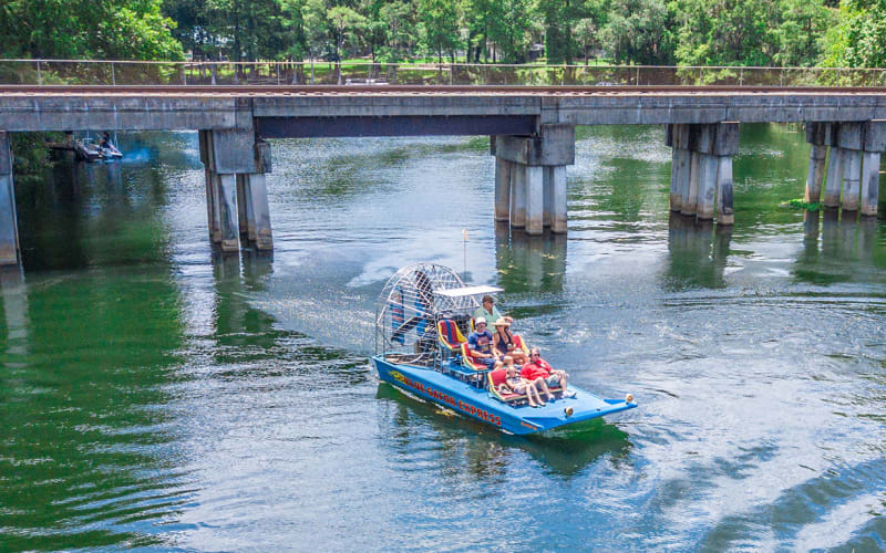 Captain Bob's Airboat Tours, from its own website