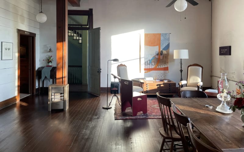 100 West - Corsicana Artist & Writer Residency, from its own website