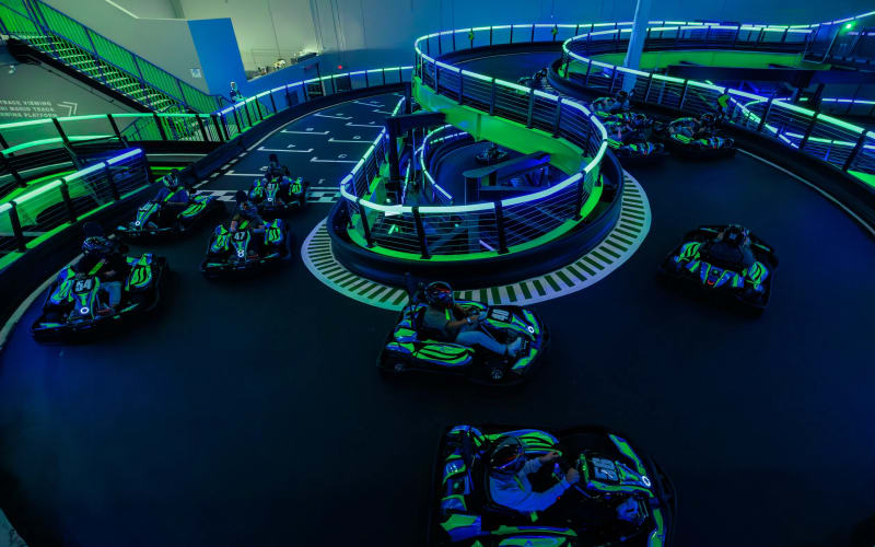 Andretti Indoor Karting & Games San Antonio, from its own website