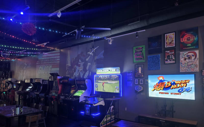 The Blue Ghost Arcade, from its own website
