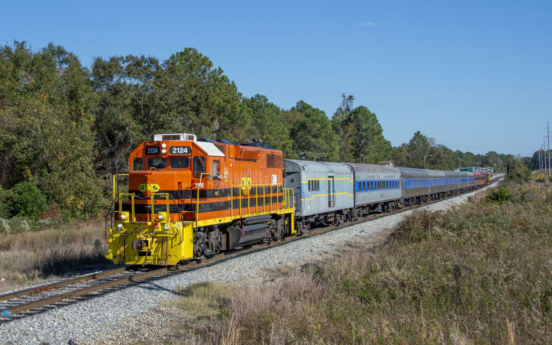 SAM Shortline Excursion Train, from its own website