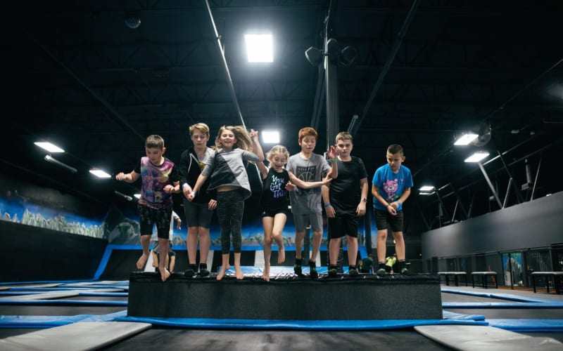 Elevate Trampoline Park, from its own website