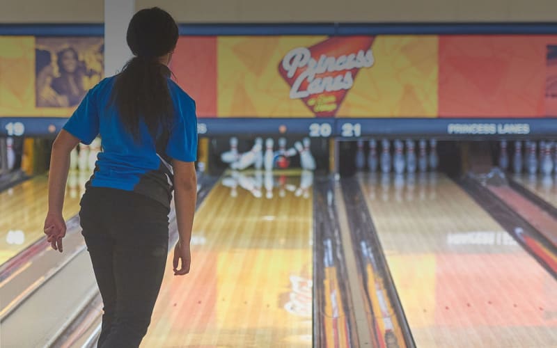 Princess Lanes Bowling Center, from its own website