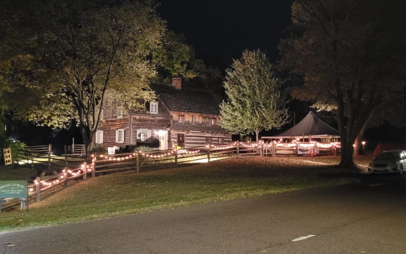 Morgan Log House, from its own website