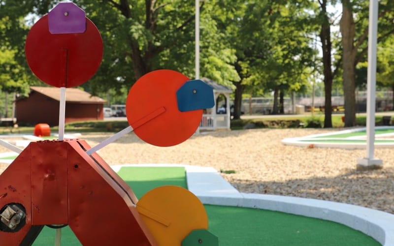 Brookside Park Mini Golf, from its own website