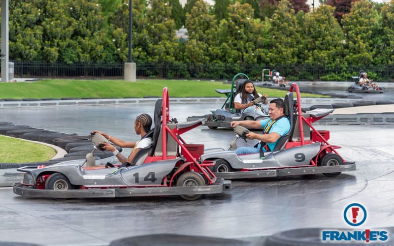 Frankie's Go Kart Track, from its own website