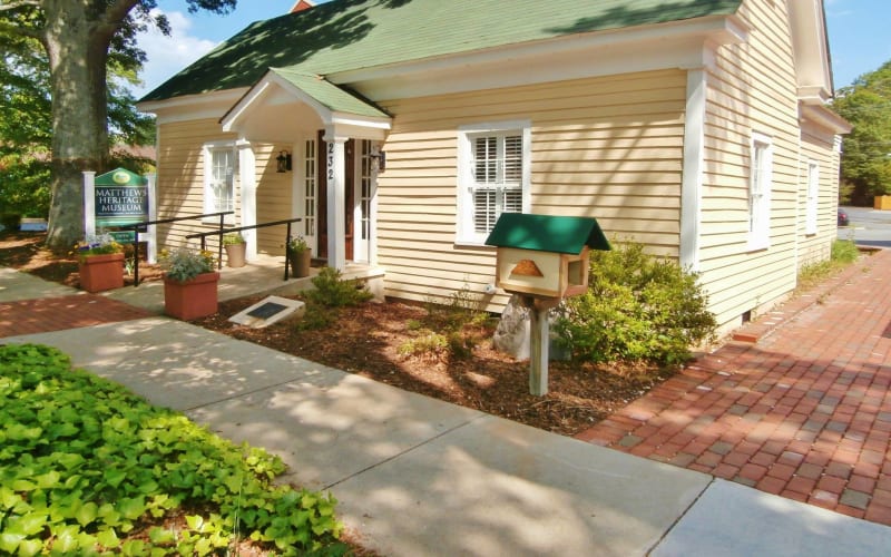 Matthews Heritage Museum, from its own website