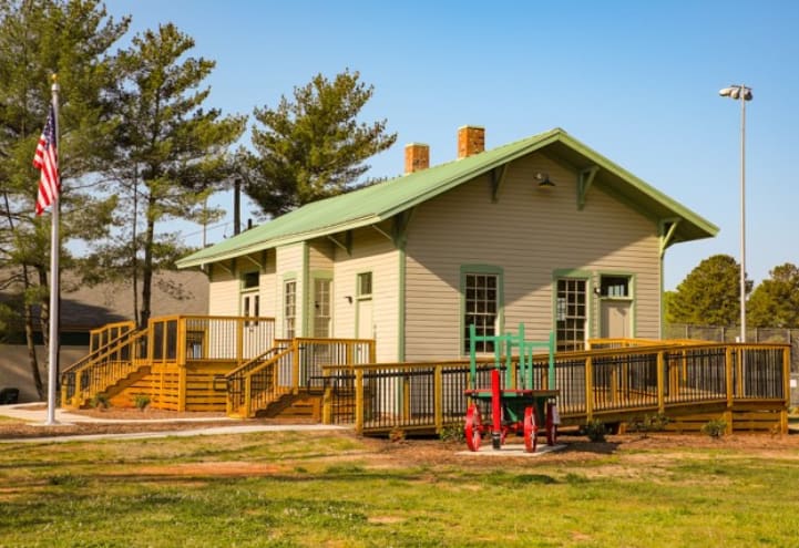 Garner History Museum at the Depot, from its own website