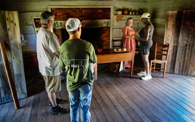 President James K. Polk State Historic Site, from its own website
