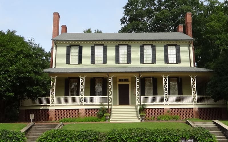 Blount-Bridgers House and Hobson Pittman Memorial Gallery, from its own website
