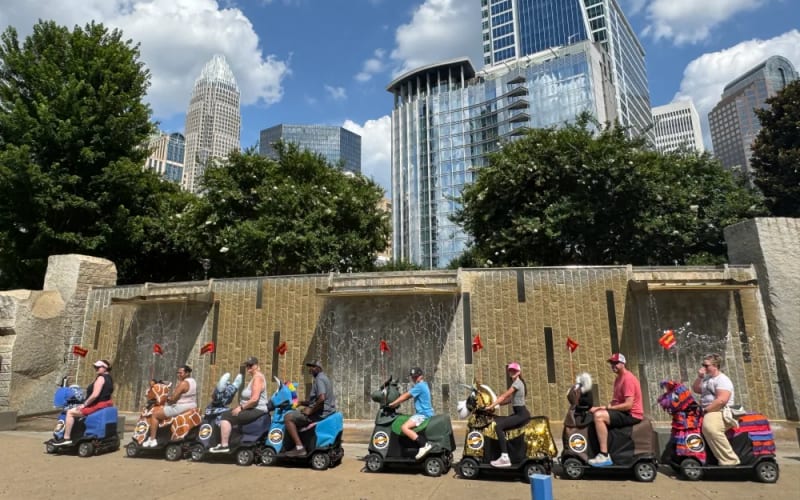 Charlotte Segway Tours / Charlotte Rydables, from its own website