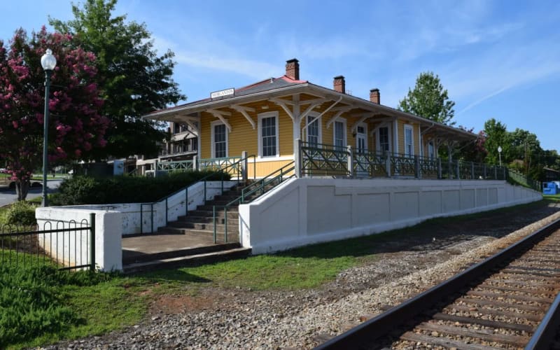 Morganton Railroad Depot Museum, from its own website