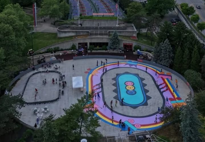 Sawyer Point Roller Skating Rink, from its own website