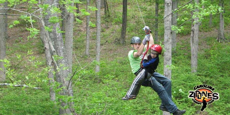 Carolina Ziplines Canopy Tour, from its own website