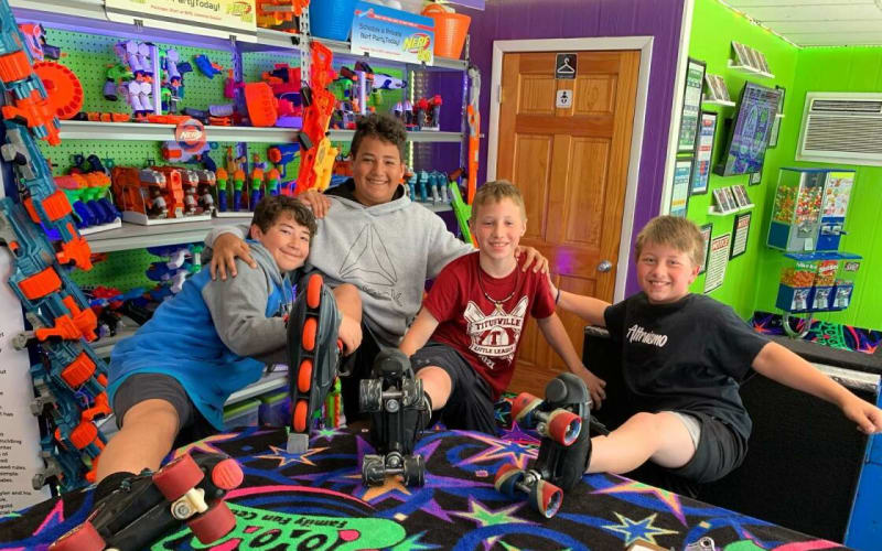 The Rink Family Fun Center, from its own website