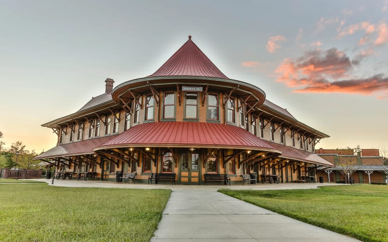 Hamlet Depot and Museums - Tornado Building, from its own website