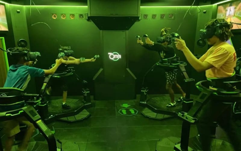 Back Alley Lanes VR-Cade, from its own website