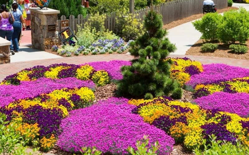 Tanger Family Bicentennial Garden, from its own website