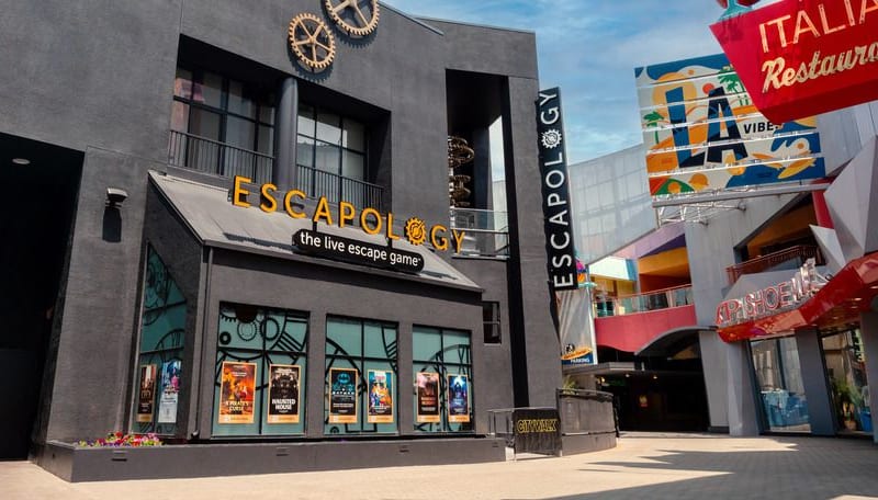Escapology Escape Rooms CityWalk Hollywood, from its own website