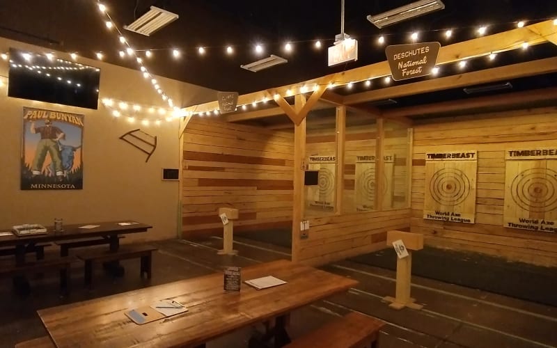 TimberBeast Axe Throwing and Arcade, from its own website