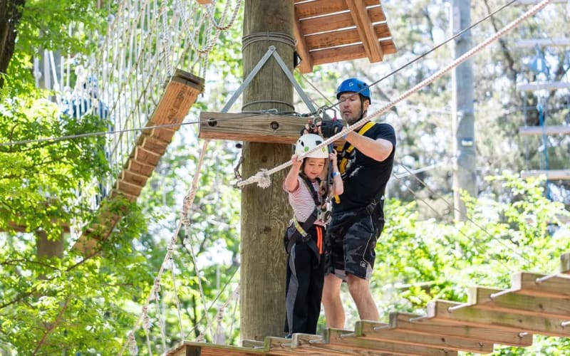 Trinity Forest Adventure Park, from its own website