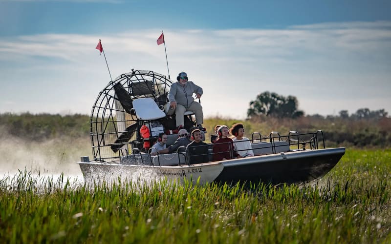 Boggy Creek Airboat Adventures, from its own website