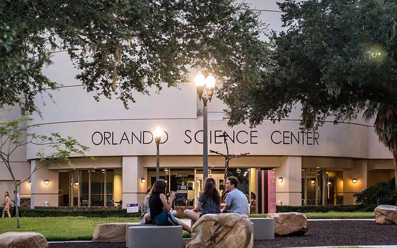 Camp at Orlando Science Center, from its own website