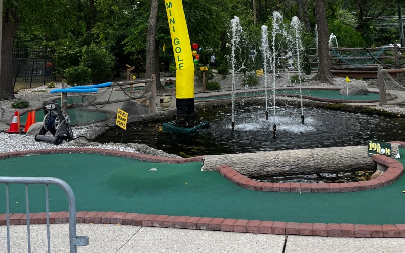 Saxon Woods Mini Golf, from its own website