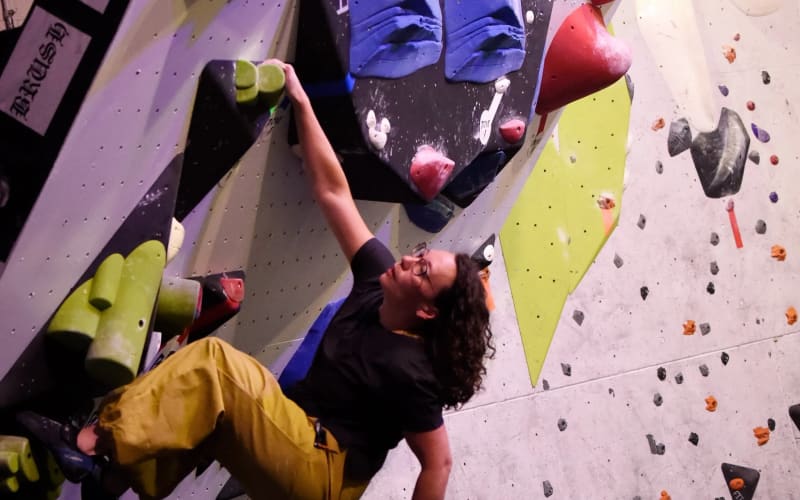BC's New Paltz Climbing Gym, from its own website