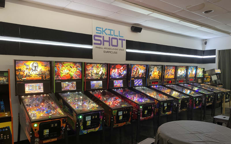 Skill Shot Pinball Arcade & Event Space, from its own website
