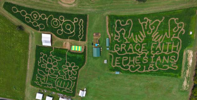Kyker Farms Corn Maze, from its own website