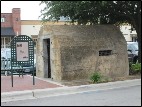 Grapevine Calaboose, from its own website