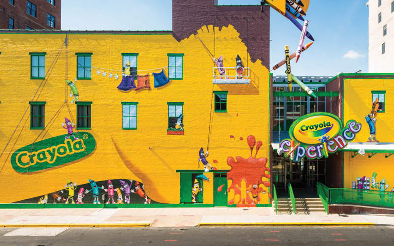 Crayola Experience, from its own website