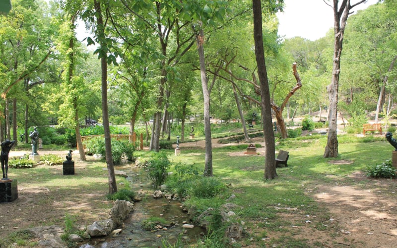 Umlauf Sculpture Garden + Museum, from its own website