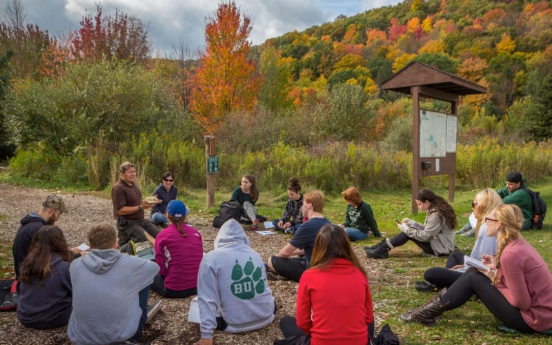 Binghamton University Nature Preserve, from its own website