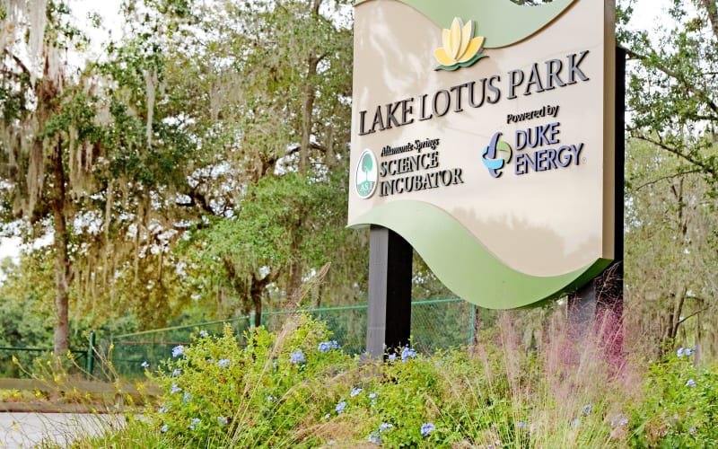 Lake Lotus Park, from its own website