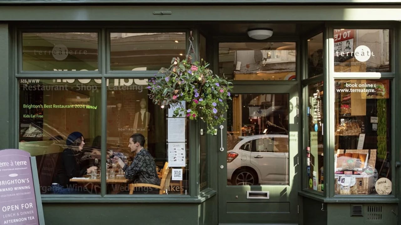 Terre à Terre in Brighton